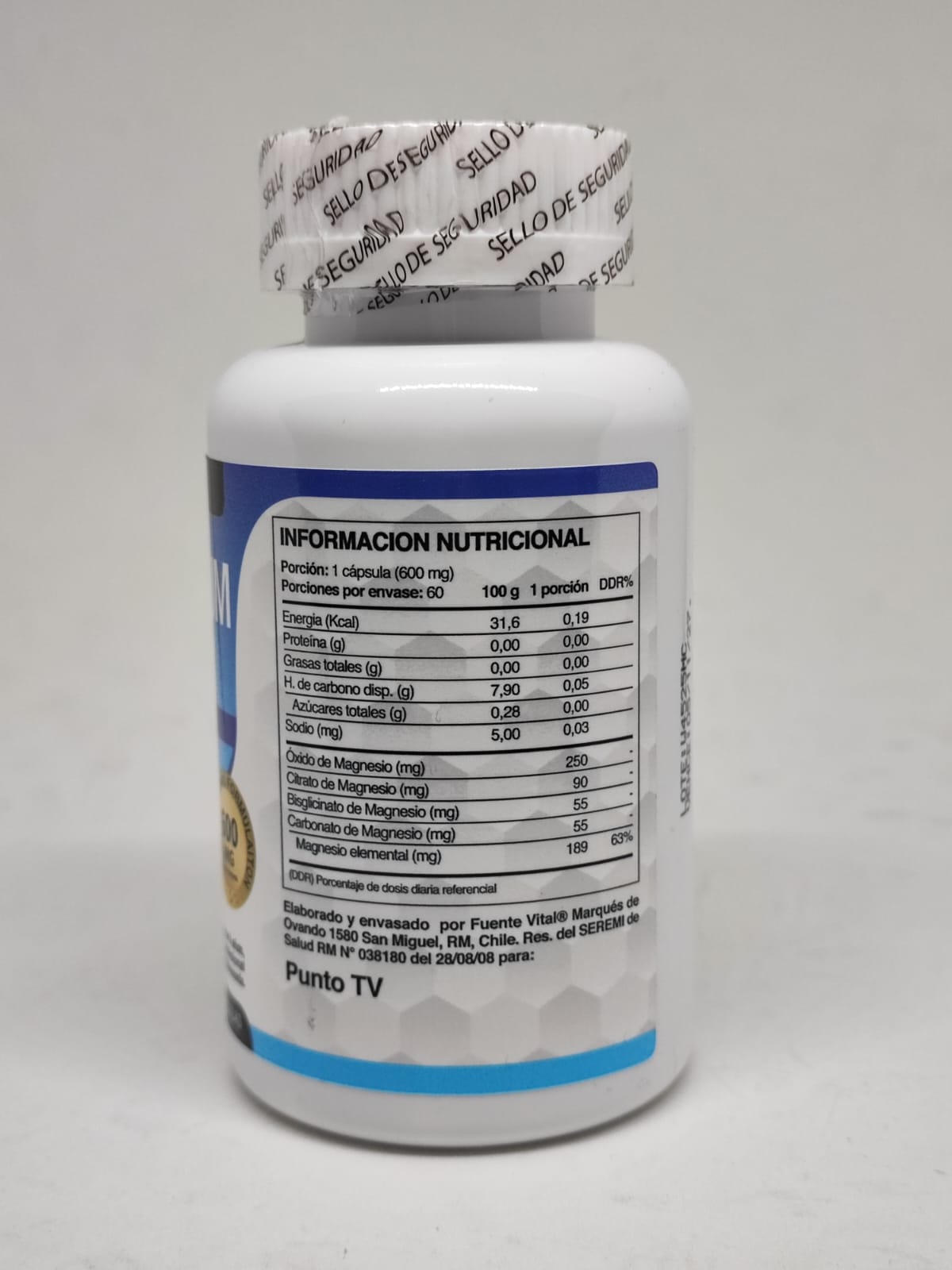 Magensium Complex 600mg - Recupera tu energía y bienestar